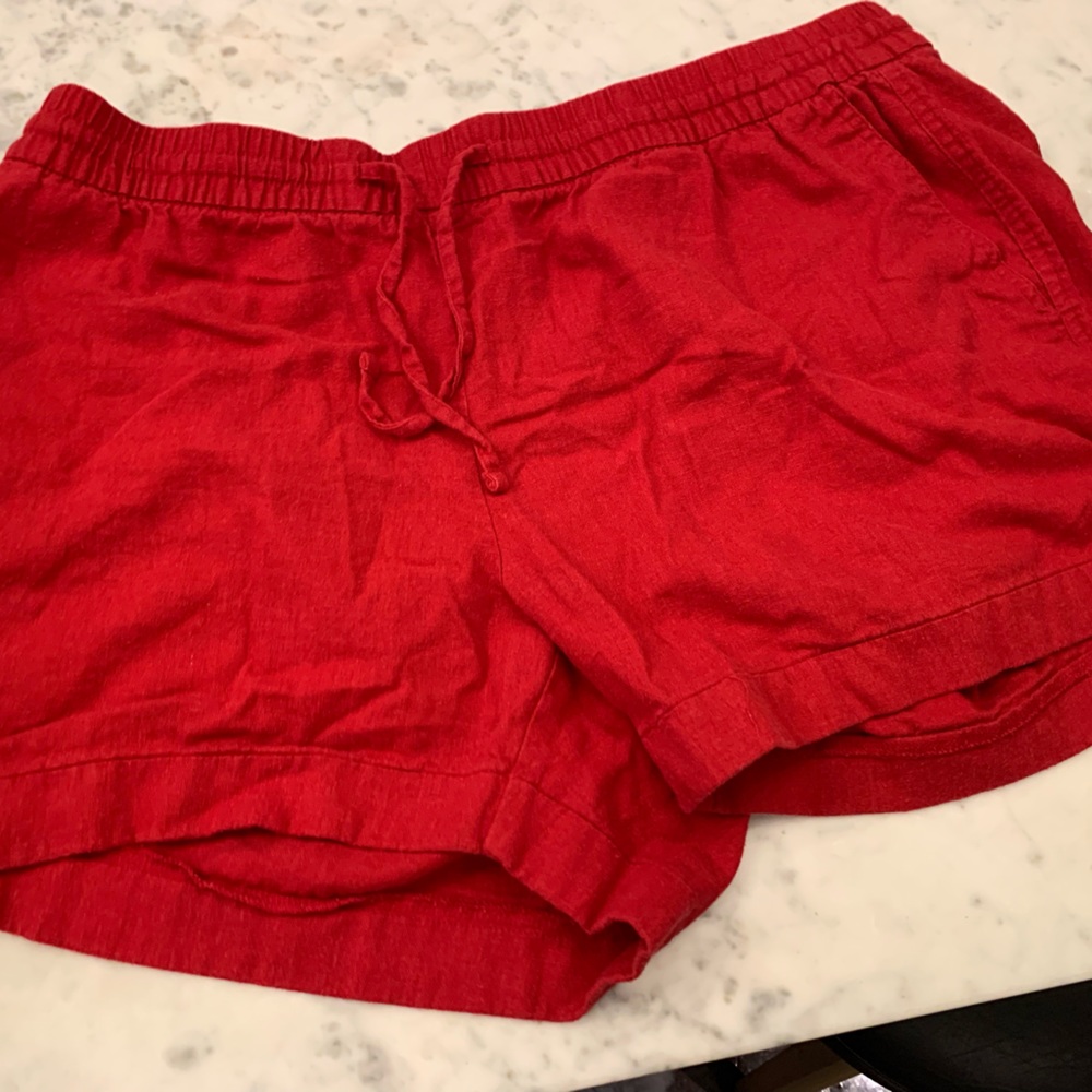 Linen shorts